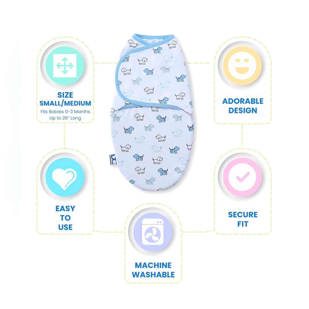 Adjustable Swaddle Wrap - Picture 2 of 6